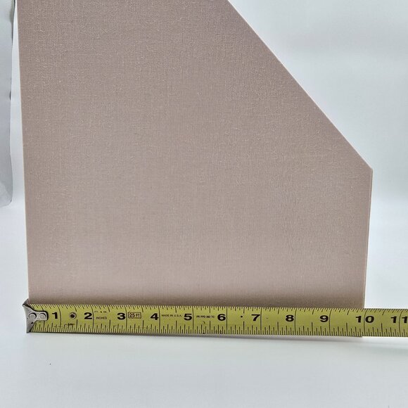 Brightroom Blush Canvas Magazine File Holder & Organizer Set Of 4 Durable Design - Picture 5 of 7